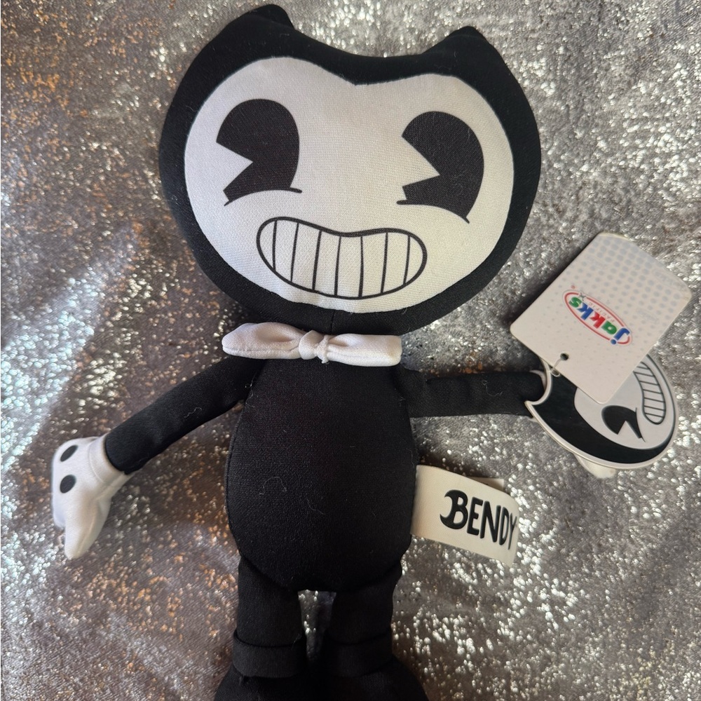Bendy plush doll by Jakks Pacific